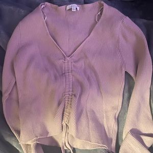 Cropped Long sleeve shirt